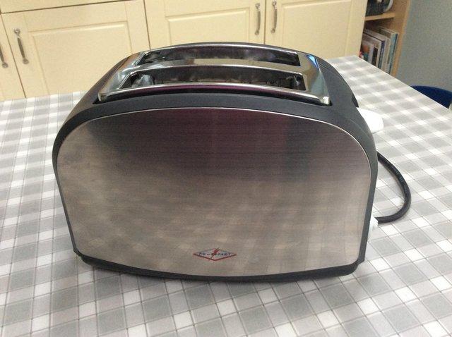 Preview of the first image of Powerpart low-wattage stainless steel caravan toaster.
