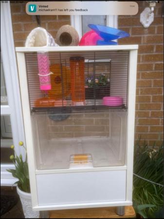 Image 5 of Omlet. Superb Hamster Cage. 3 Tiered Wooden £149 New