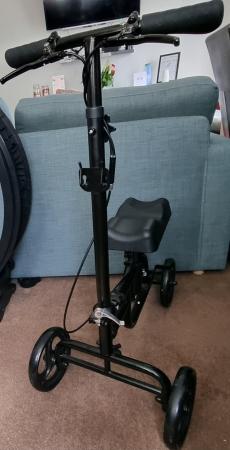 Image 1 of Knee scooter, foldable, used good condition