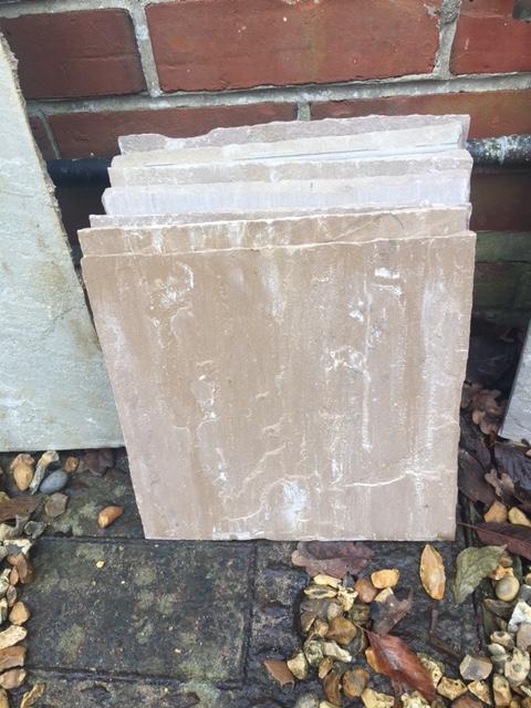 Preview of the first image of 15 Fernlea Sandstone patio slabs..