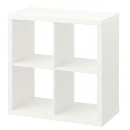 Image 2 of 4-units white shelf - furniture