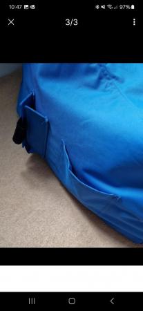 Image 3 of Kaikoo adult/ childrens blue bean bag