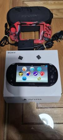 Image 2 of Sony PlayStation Vita Handheld System - Black - PCH-2016