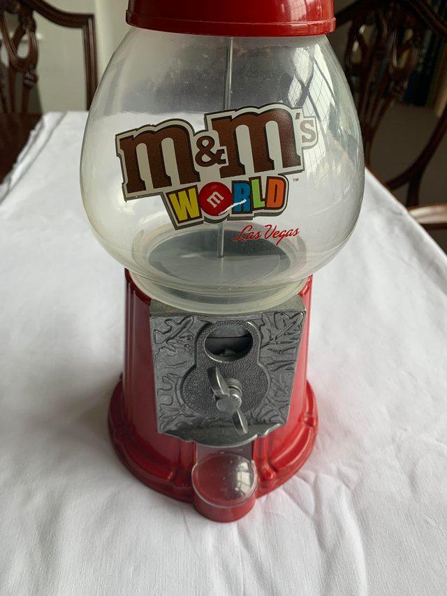 Preview of the first image of Collectible M&M sweet dispenser.