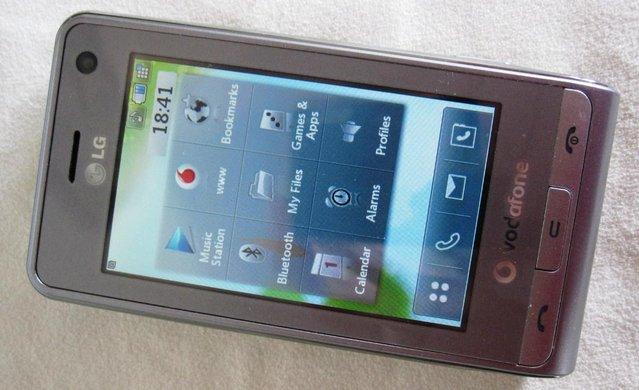 Preview of the first image of LG MOBILE PHONE (MODEL No. LG KU990i)..