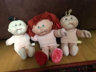Preview of the first image of Cabbage Patch Dolls Three Dolls.