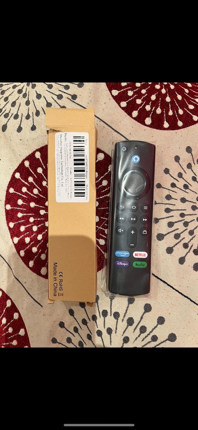 Preview of the first image of Firestick remote for sale.