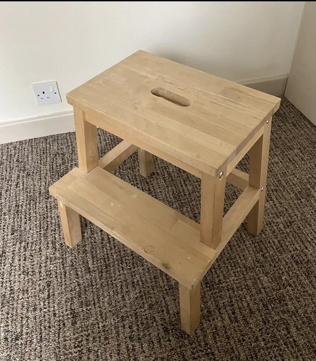 Preview of the first image of IKEA Bekvam Step Stool - Birch.