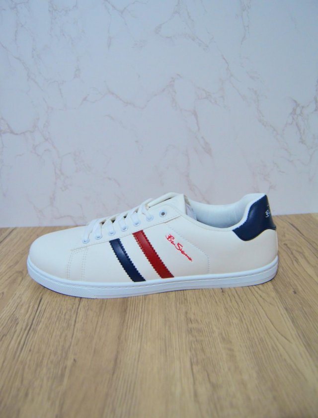 Preview of the first image of Ben Sherman trainers Gustavo II White.