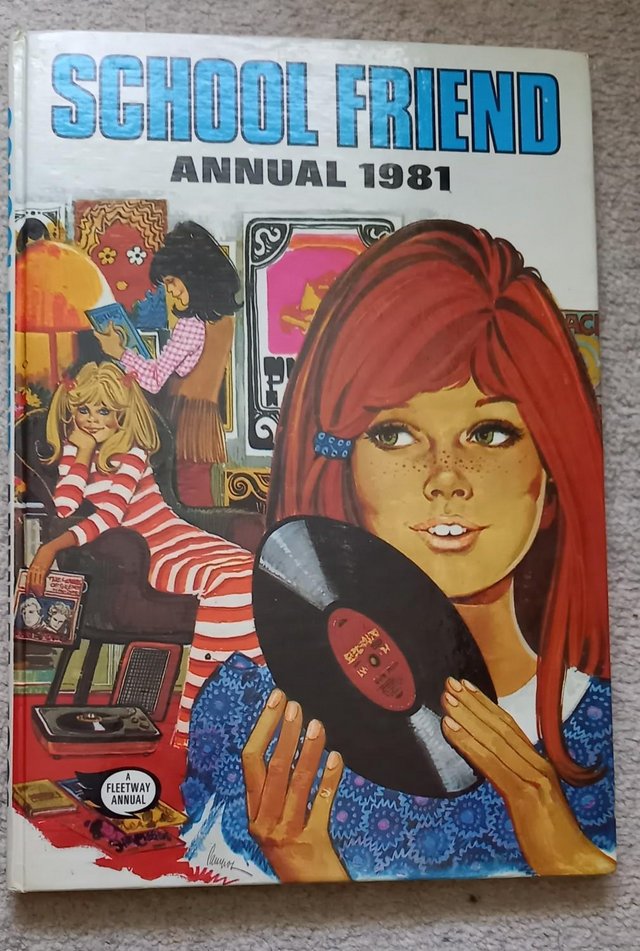 Preview of the first image of School Friend Annual 1981 Hardback.