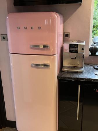 Image 1 of Funky Smeg FAB30 pink fridge