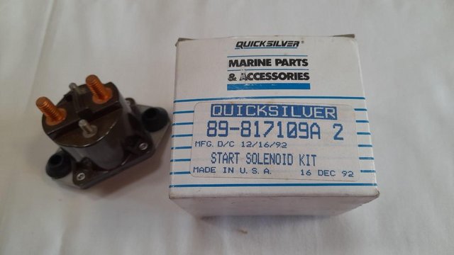 Preview of the first image of Quick Silver Start solenoid kit.