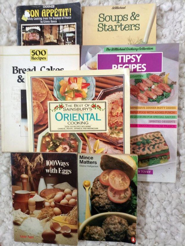 Preview of the first image of Job Lot/Wholesale/Bundle 7 Vintage Cooking/Recipe Books.