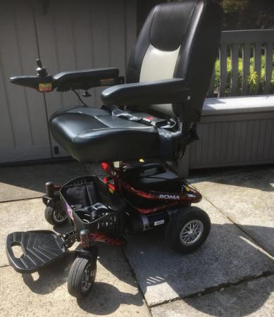 Image 1 of ROMA MEDICAL RENO II MODEL P319 MOBILITY POWER CHAIR