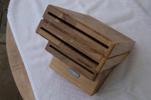 Image 2 of Pro Cook knife holding block for 9 knives