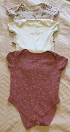 Image 1 of Set of three cute baby grows