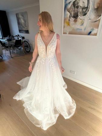 Image 2 of Brand New Wedding Dress size 8-10