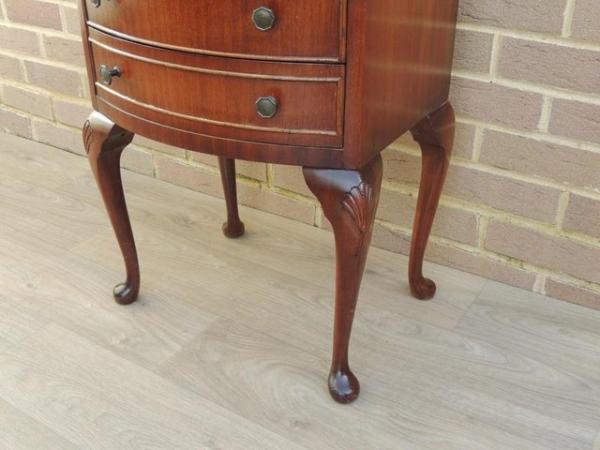 Image 10 of Queen Anne Tall Side Table (UK Delivery)