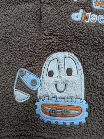 Image 3 of Cherokee, Little Digger, Hooded Long Sleeve Plush Boy's Top