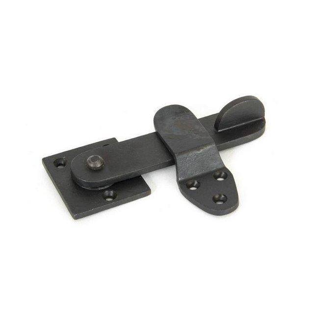 Preview of the first image of Privacy door latch for use on bathroom door or pair of doors.
