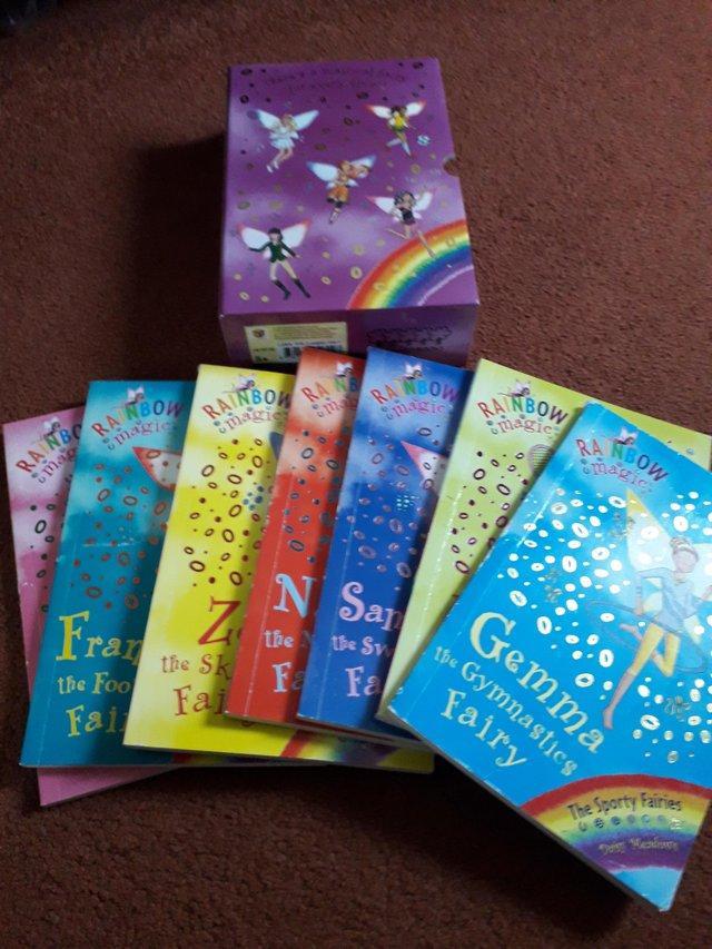 Preview of the first image of Rainbow Fairy book set for sale no offers.
