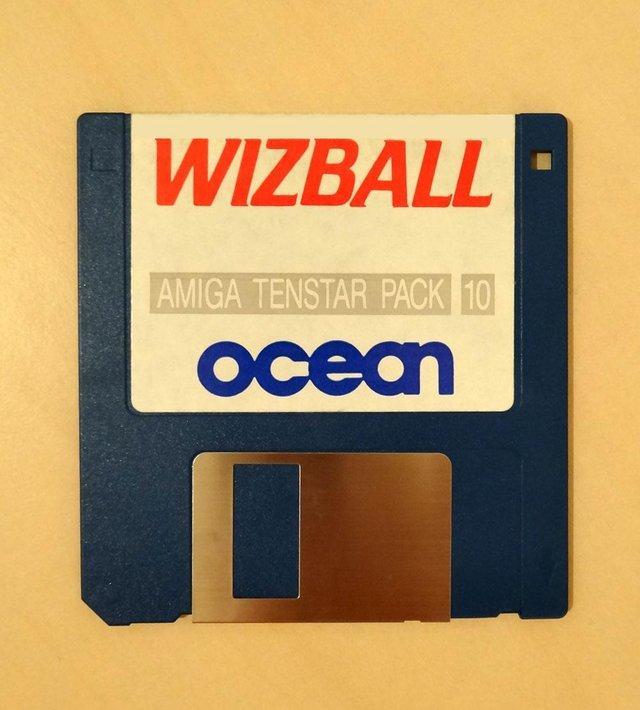 Preview of the first image of Wizball Game for the Amiga 500.