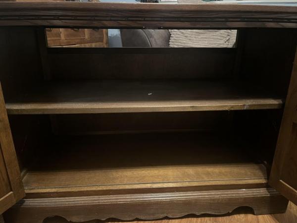 Image 2 of Wood Bros Old Charm Corner TV Cabinet