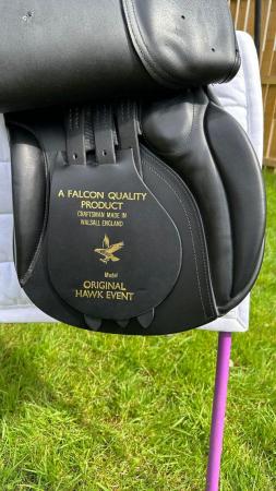 Image 1 of 17” Jeffries Falcon Hawk Event saddle