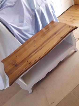 Image 11 of LARGE PINE PAINTED COFFEE TABLE