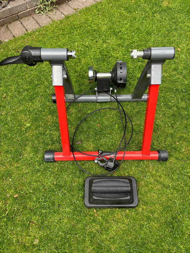 Preview of the first image of BIKEMATE Indoor BIke Trainer stand.