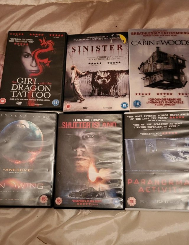 Preview of the first image of Horror Film DVD bundle Job Lot.
