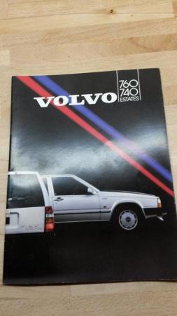 Image 1 of Volvo new car brochures (1987 models) collectable