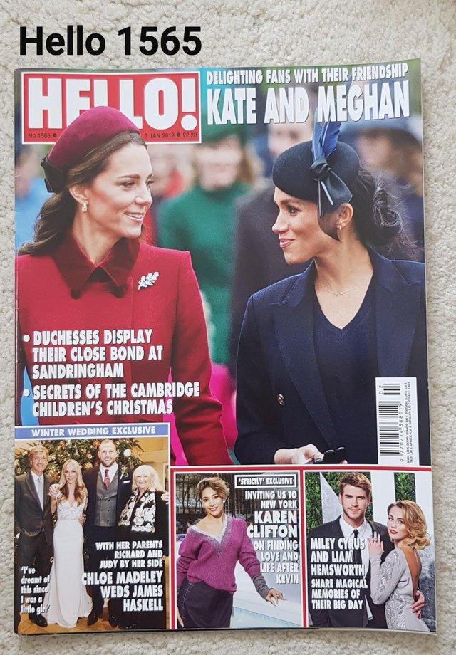 Preview of the first image of Hello Magazine 1565 - Kate & Meghan - Their Friendship.