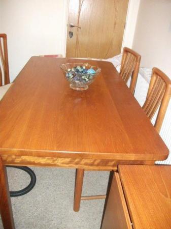 Image 1 of TEAK DINING TABLE