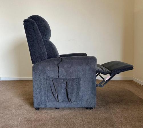 Image 16 of ELECTRIC RISER RECLINER DUAL MOTOR CHAIR GREY ~ CAN DELIVER