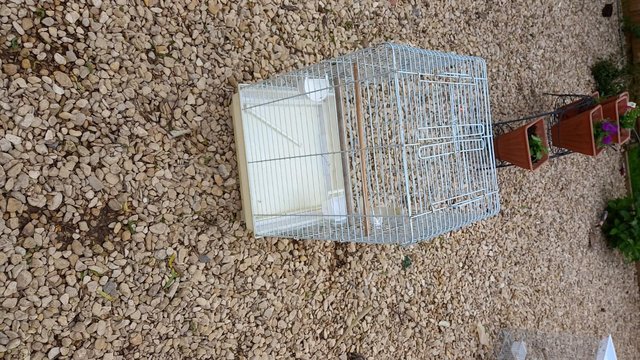 Image 3 of seconed hand bird cage for sale 2 foot  high 15 inches wide