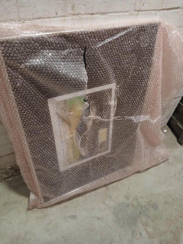Large picture frame silver