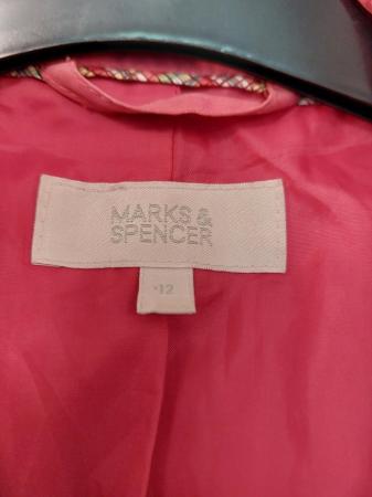 Image 3 of M&S Pink spring/summer jacket size 12