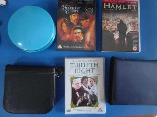 Image 1 of Over 30 DVDs of Shakespeare performances on Film and Stage