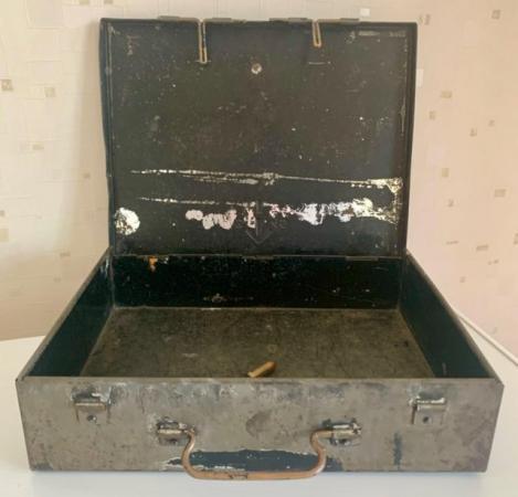 Image 2 of Metal First Aid box World War II era