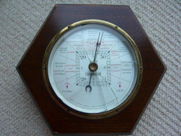 Image 1 of Barometer - vintage, Stormguide