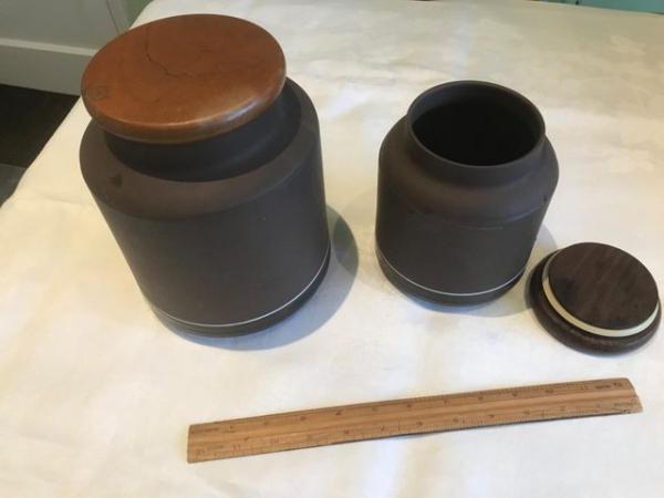 Image 1 of 2 Hornsea Pottery Storage Jars