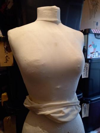 Image 3 of MANNEQUIN WITH WOODEN STAND USED
