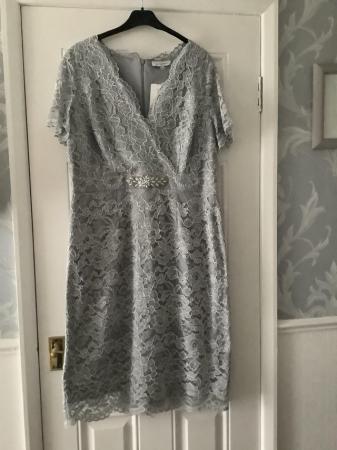 Image 1 of Wedding guest outfit grey
