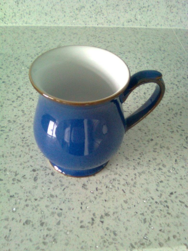 Preview of the first image of New and Used Blue Denby Mugs.