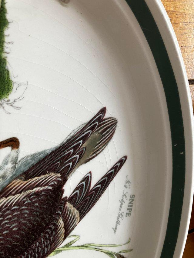 Preview of the first image of Early Portmeirion pottery oval oven to table wear platter.