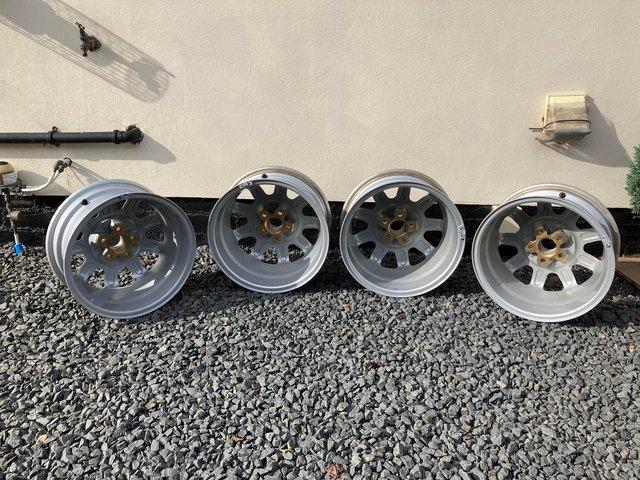 Preview of the first image of VW Golf Mk 3 original alloy wheels.