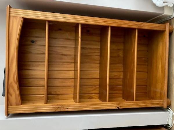 Image 1 of 5 Tier Tall Bookcase Shelf Wooden bookshelf