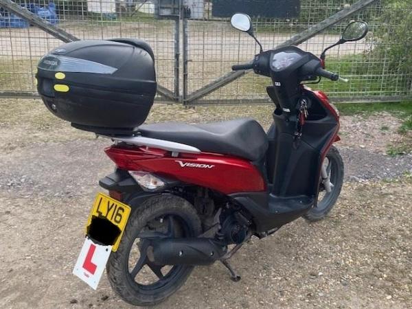 Image 1 of Honda Vision 110 excellent condition 2016