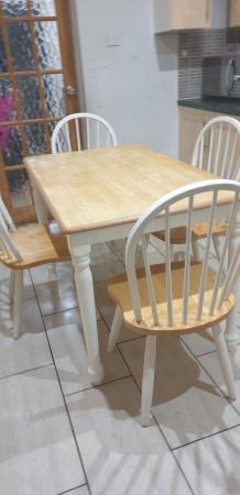 Image 1 of Compact country style dining table